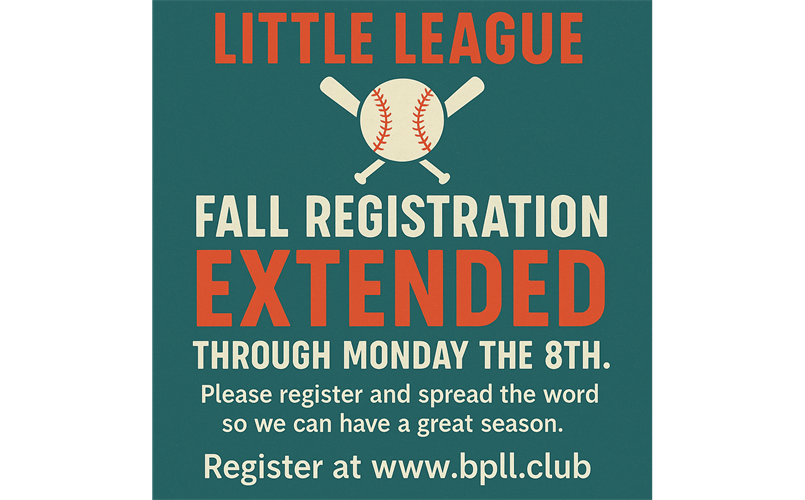 Fall Registration